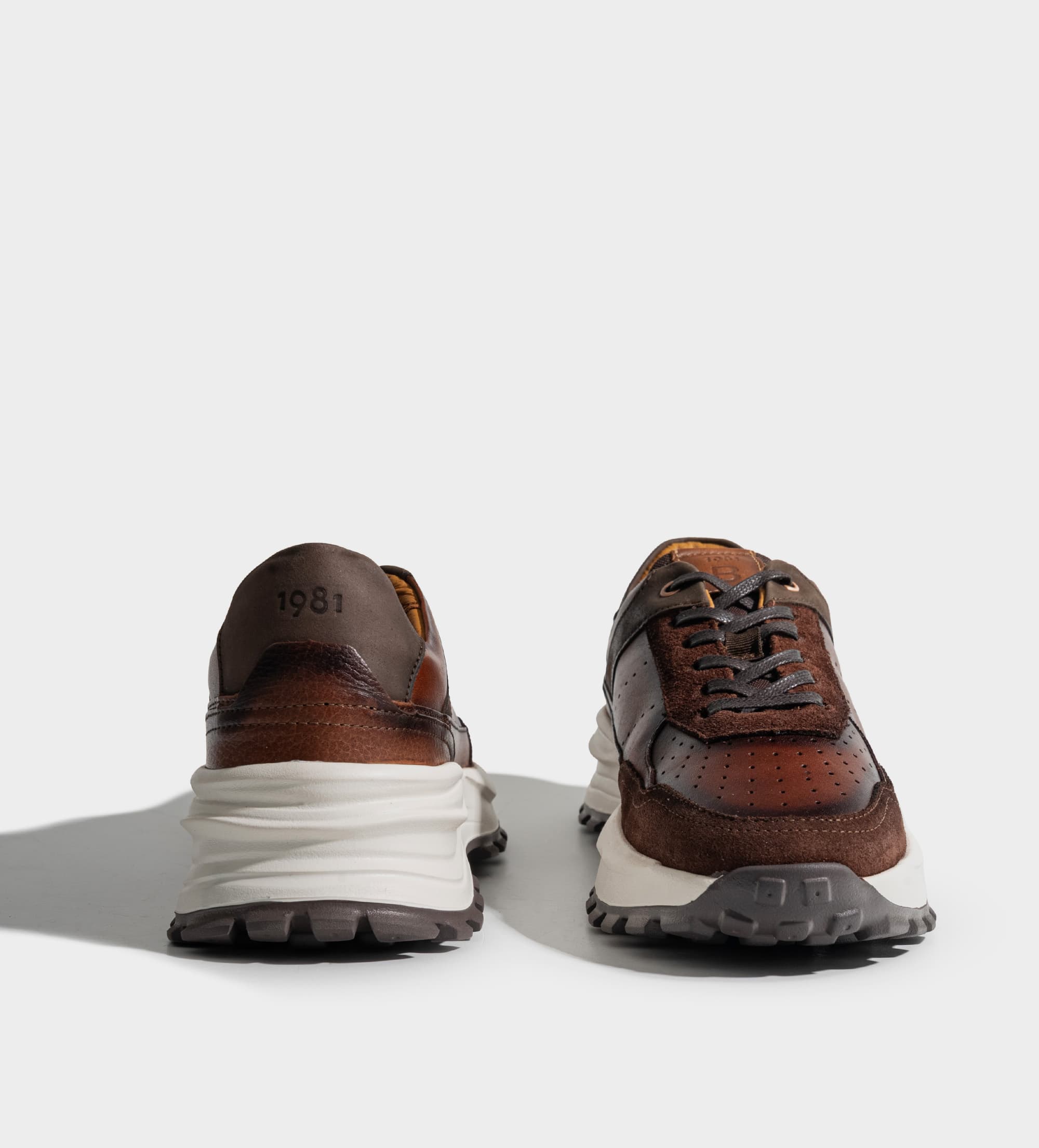 SNEAKER EVA ULTRA LIGERA PIEL CAFÉ