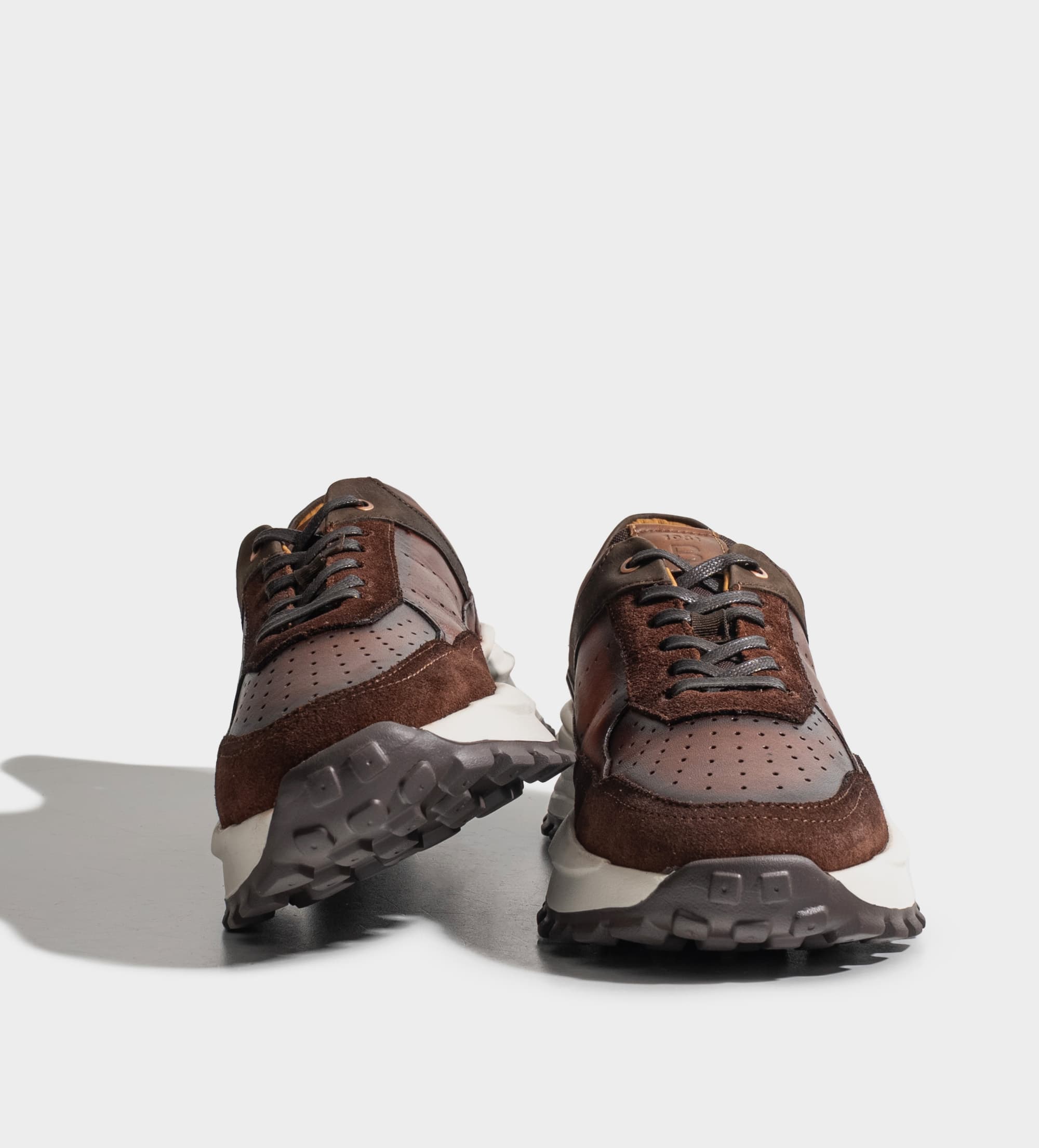SNEAKER EVA ULTRA LIGERA PIEL CAFÉ