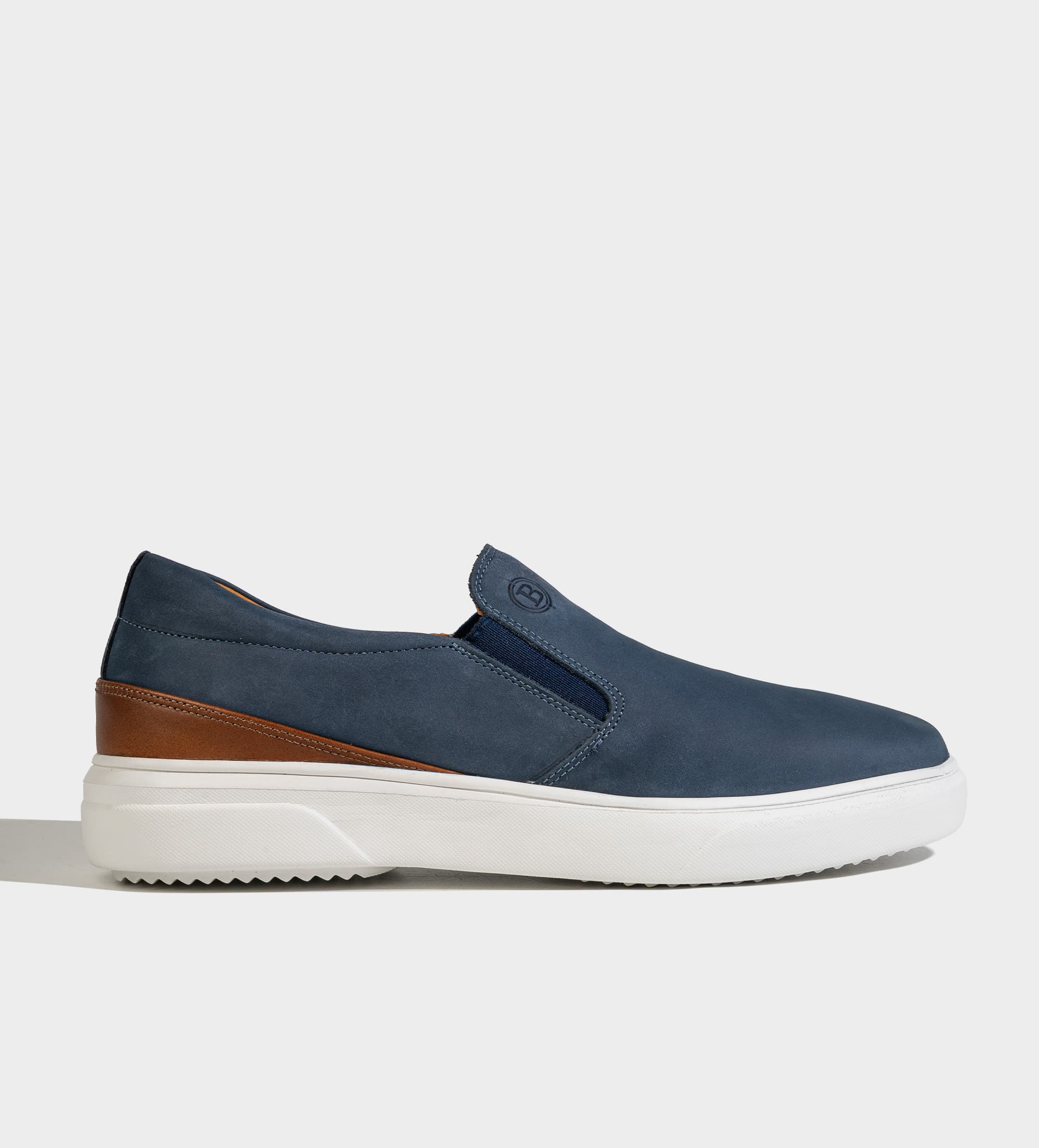 MOCASIN SLIP ON CASUAL AZUL MARINO