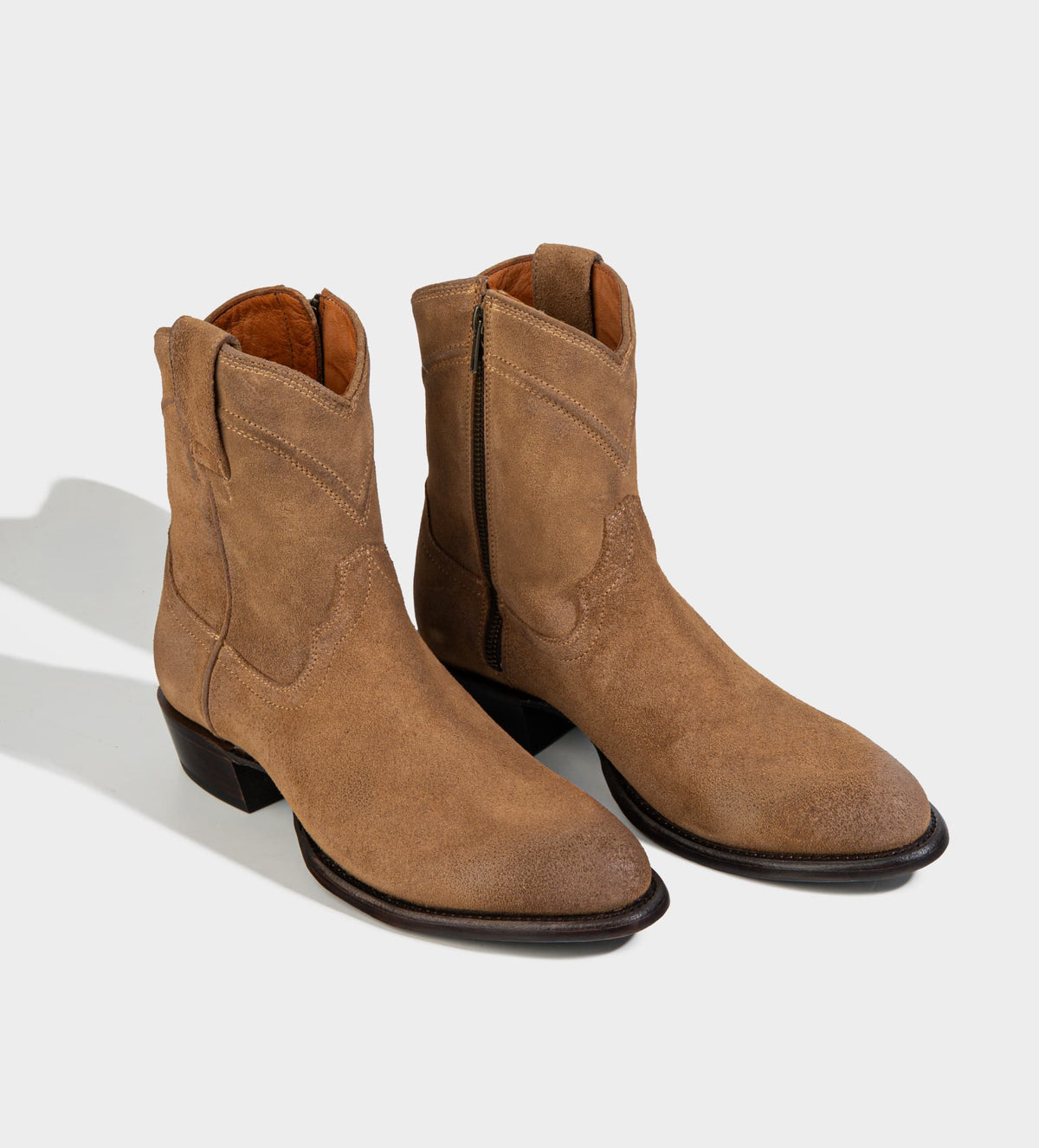BOTA WESTERN WELT PIEL CAFÉ CAMEL MID