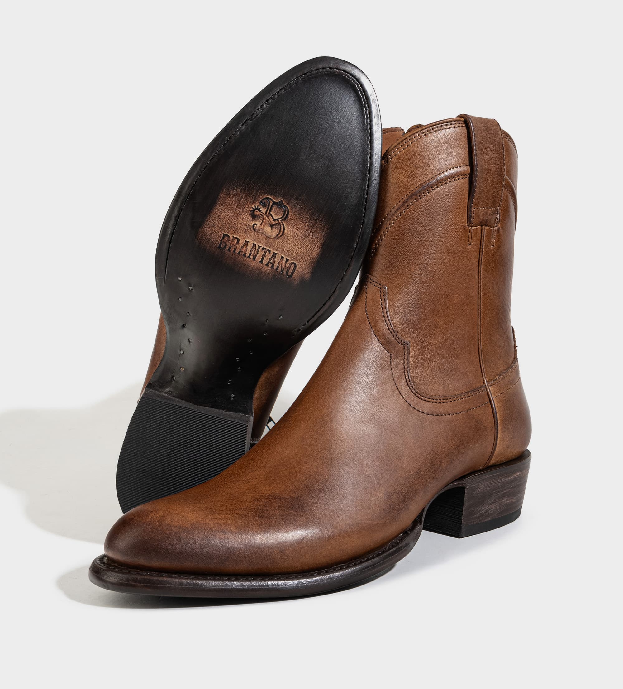 BOTA WESTERN WELT PIEL PREMIUM CAFÉ MID