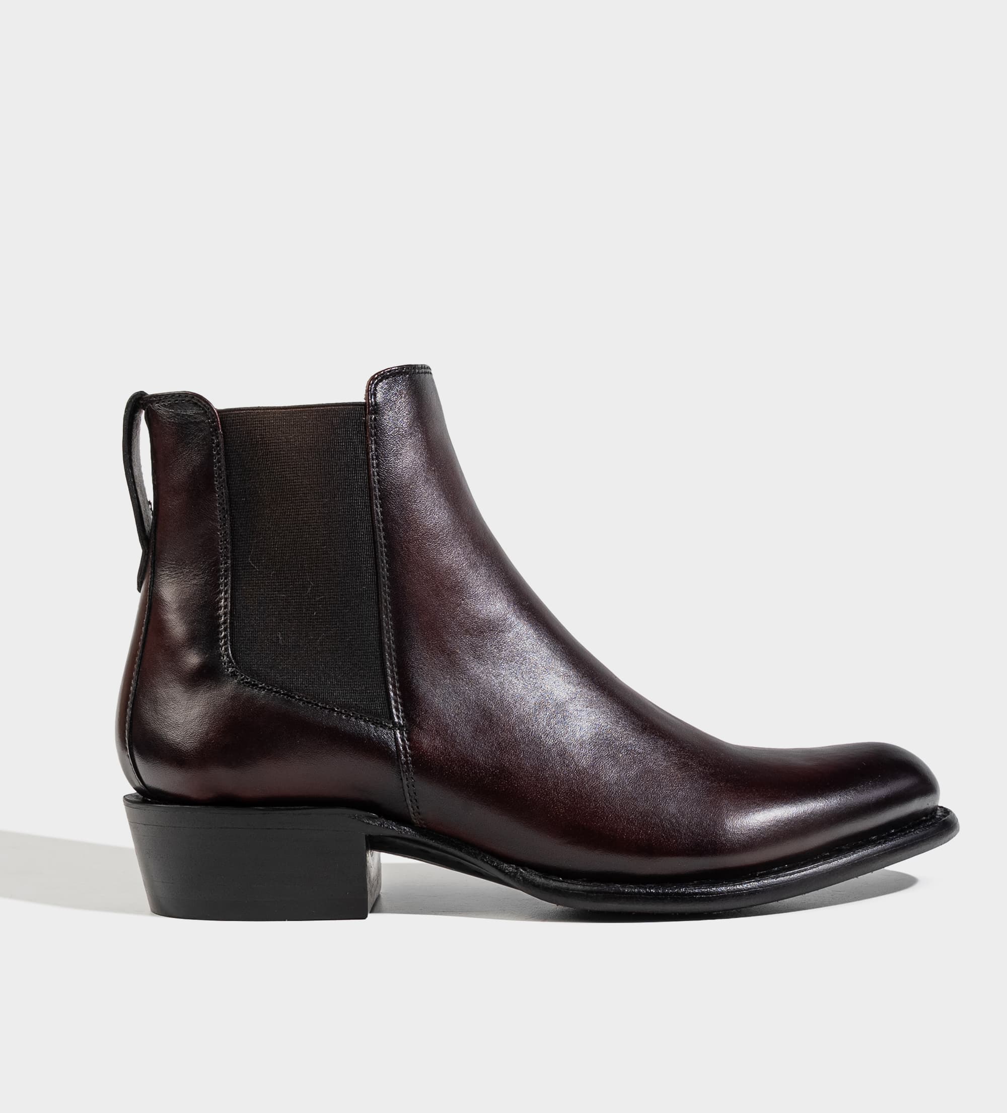 BOTA WESTERN CHELSEA PIEL VINO