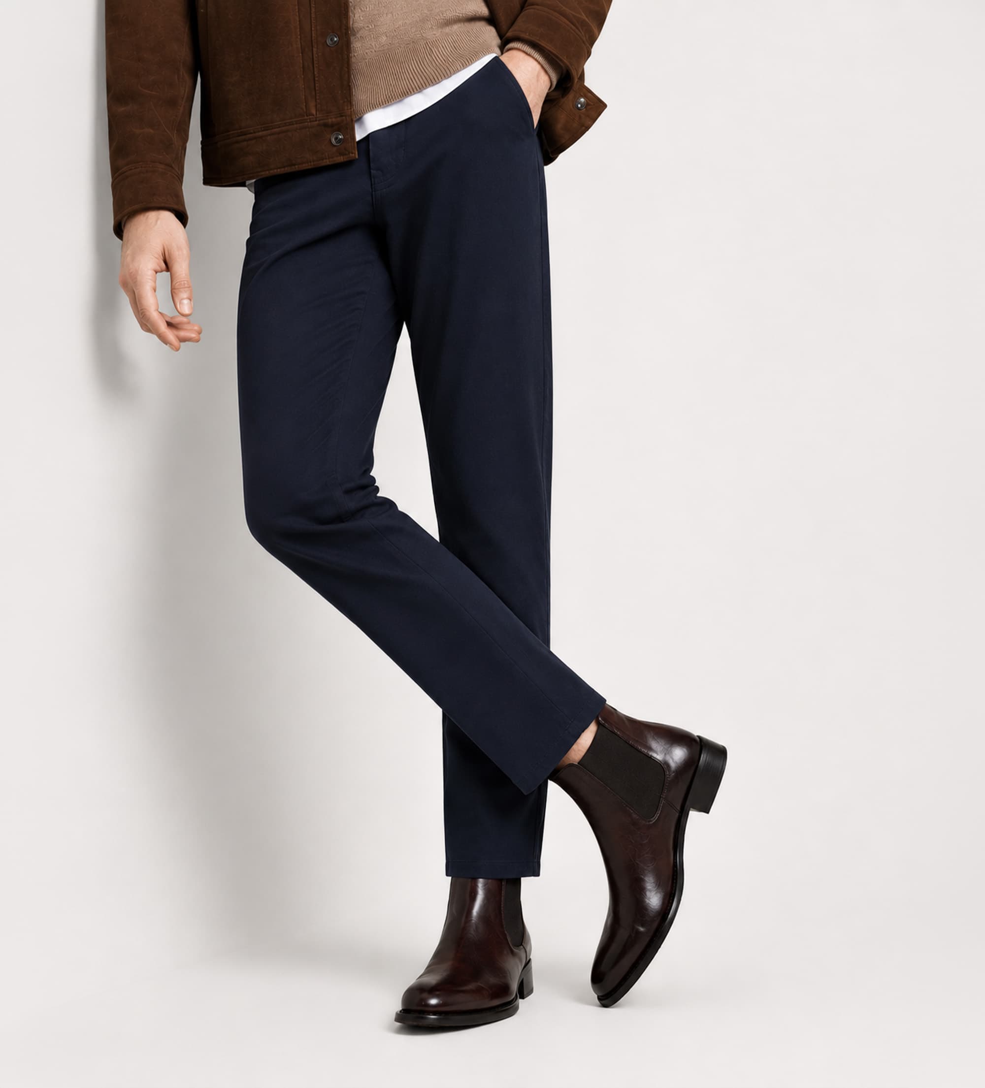 BOTA WESTERN CHELSEA PIEL VINO