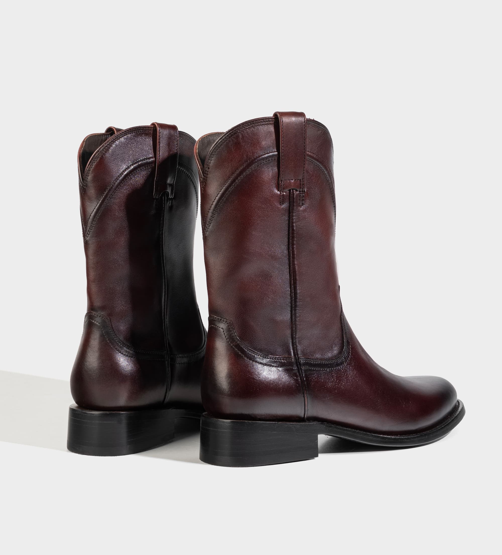BOTA WESTERN WELT PIEL PREMIUM VINO HIGH