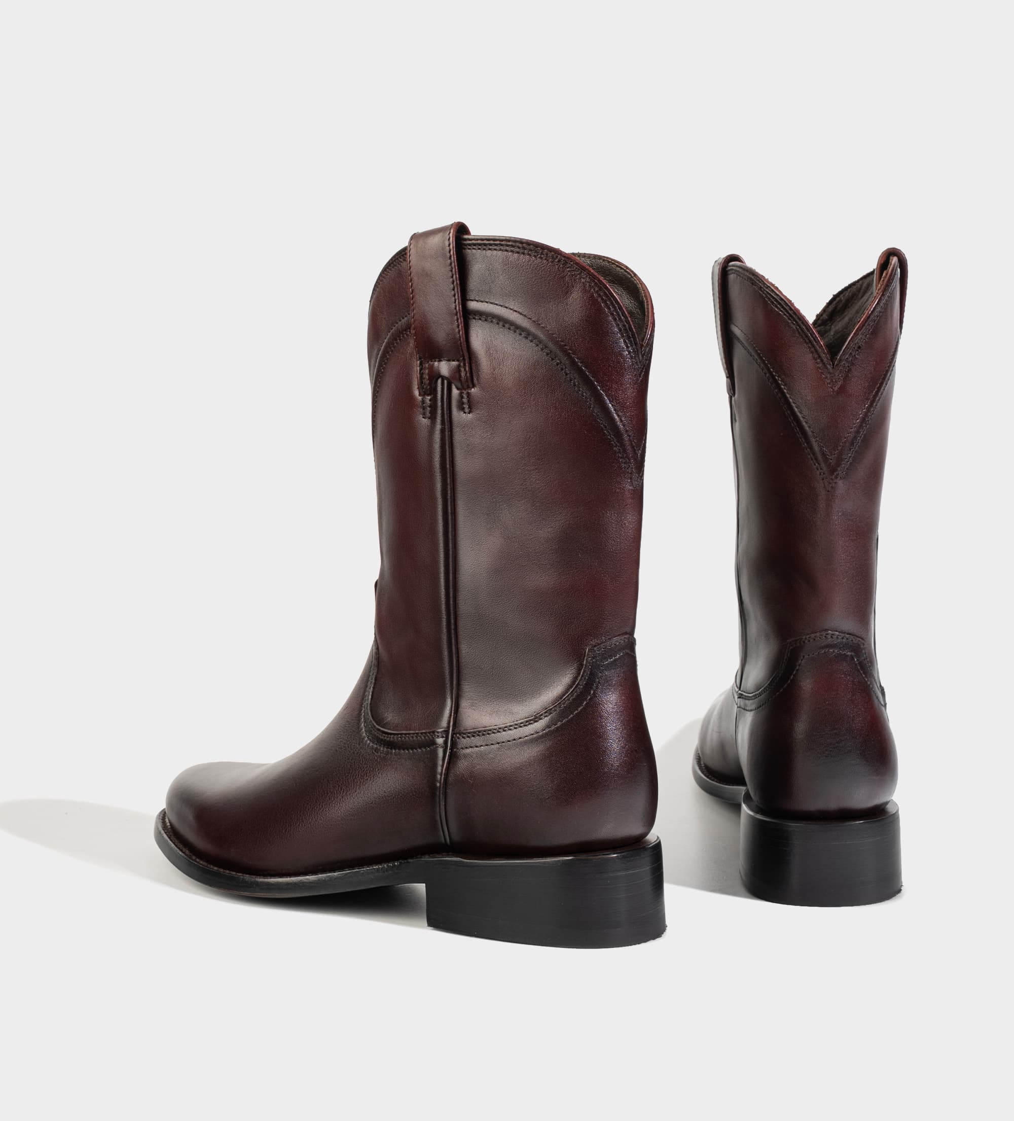 BOTA WESTERN WELT PIEL PREMIUM VINO HIGH