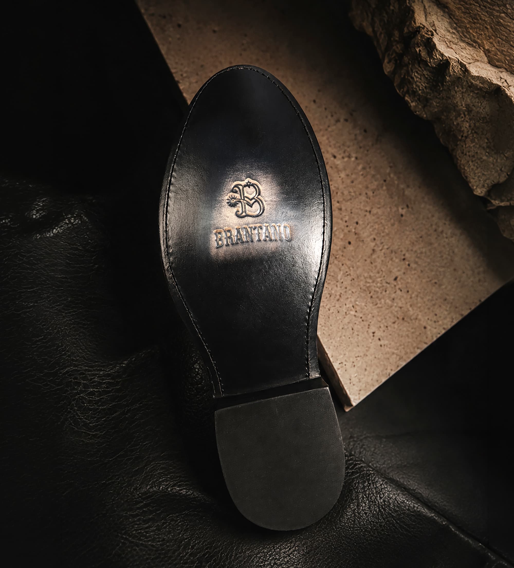 BOTA WESTERN WELT PIEL PREMIUM NEGRO HIGH