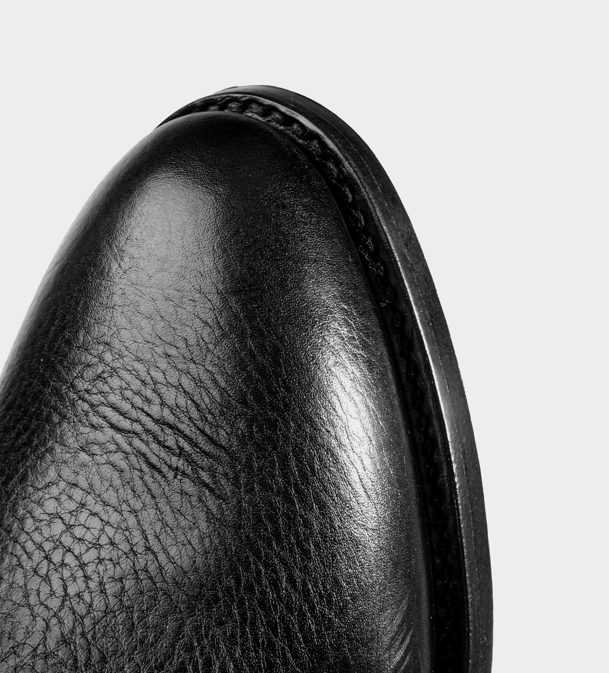 BOTA WESTERN WELT PIEL PREMIUM NEGRO HIGH