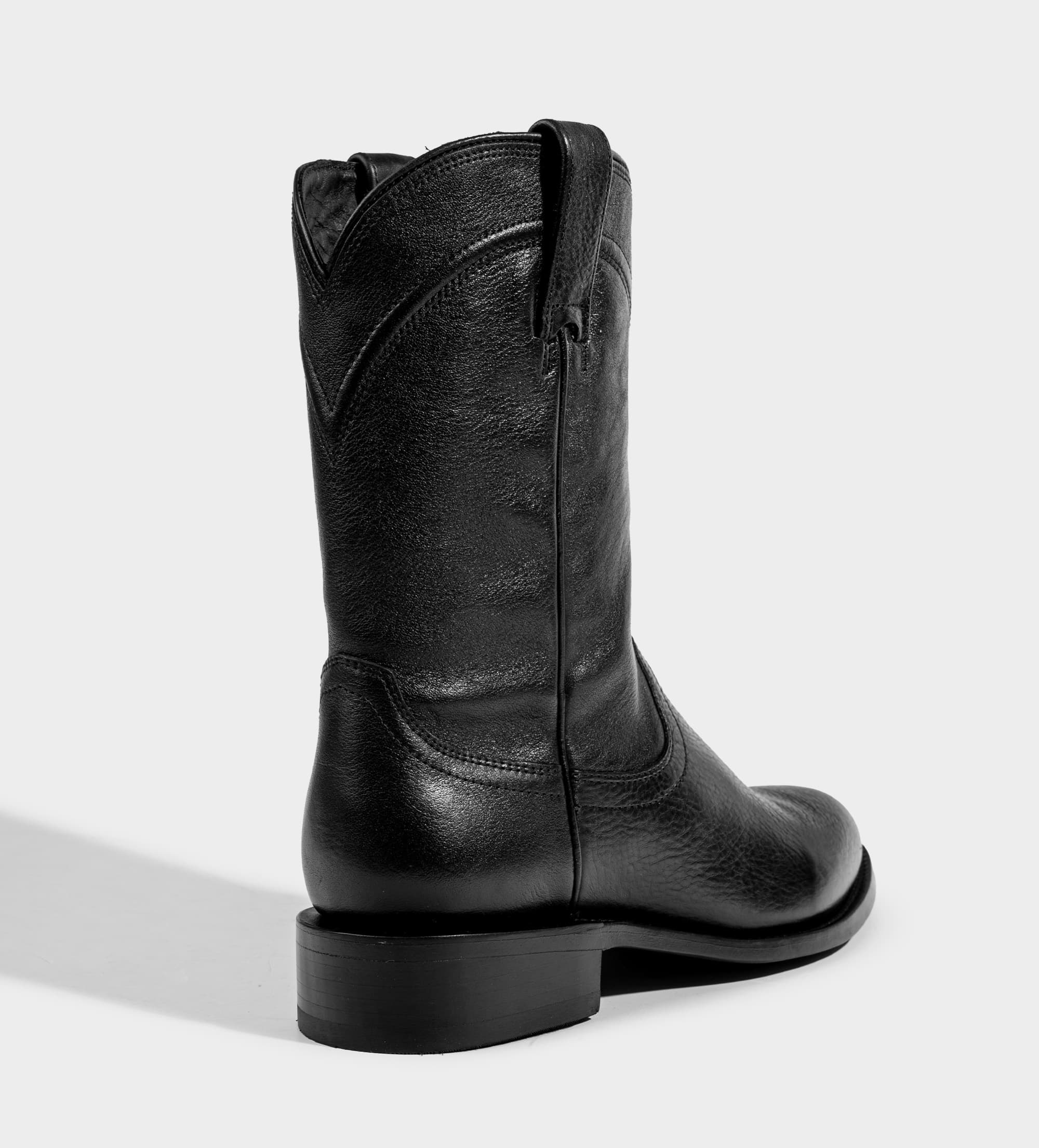 BOTA WESTERN WELT PIEL PREMIUM NEGRO HIGH
