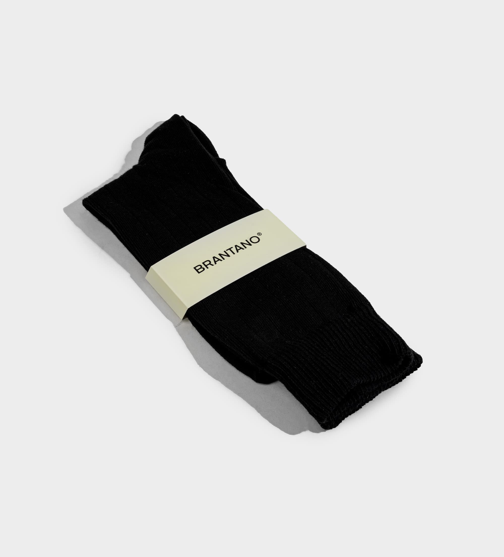 CALCETINES ALGODÓN FORMAL NEGRO