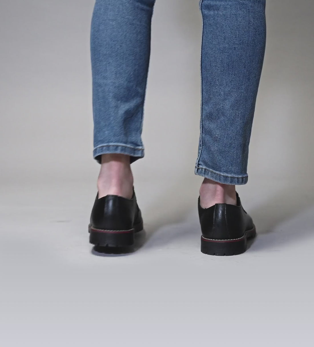 DERBY CASUAL PIEL NEGRO