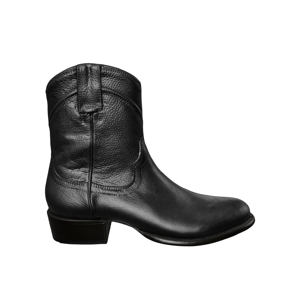 BOTA WESTERN WELT PIEL PREMIUM NEGRO MID