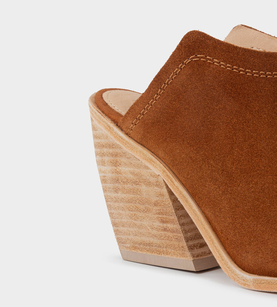ZUECO COWGIRL GAMUZA MIEL