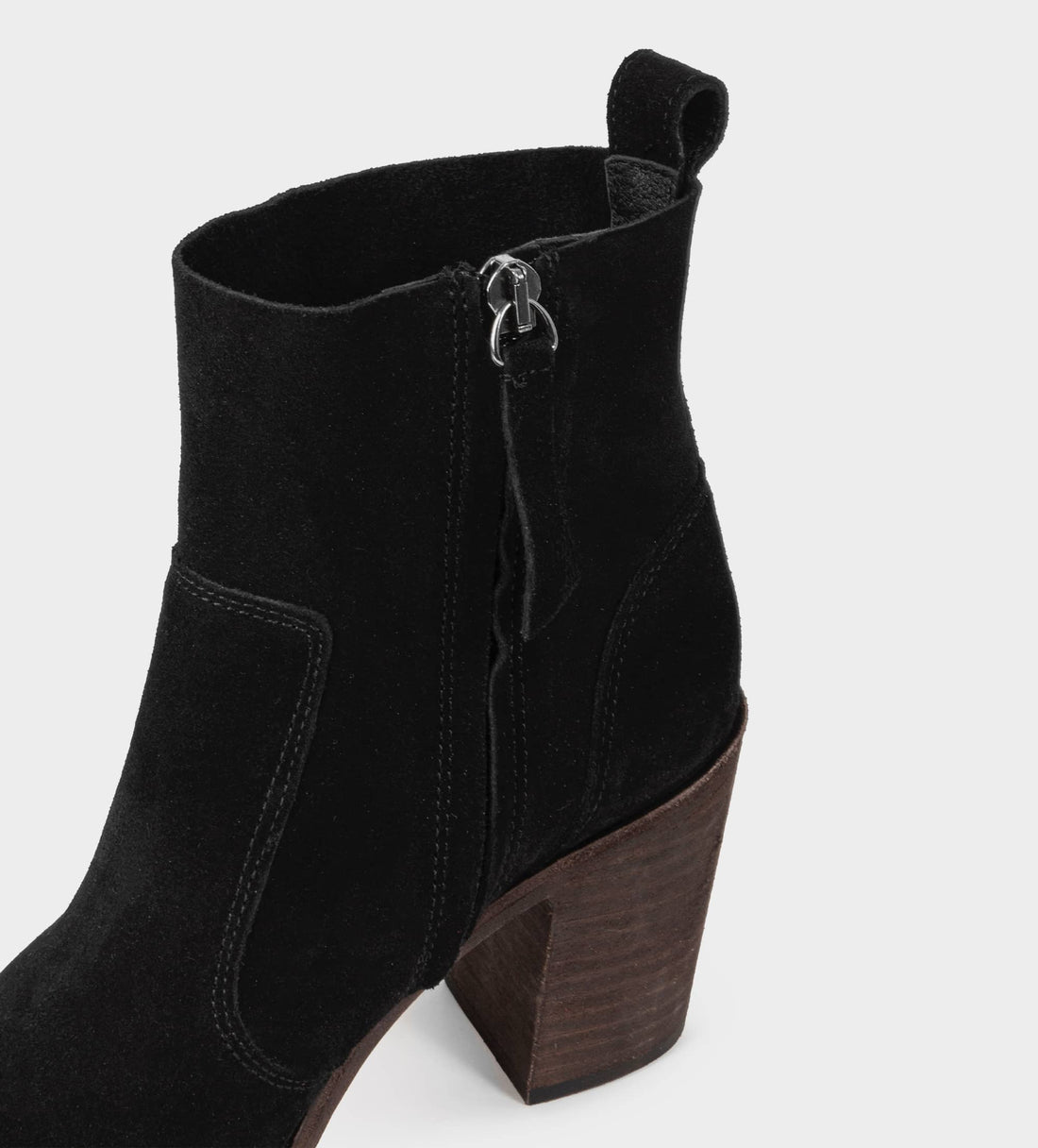 BOTINES COWGIRL GAMUZA NEGRO