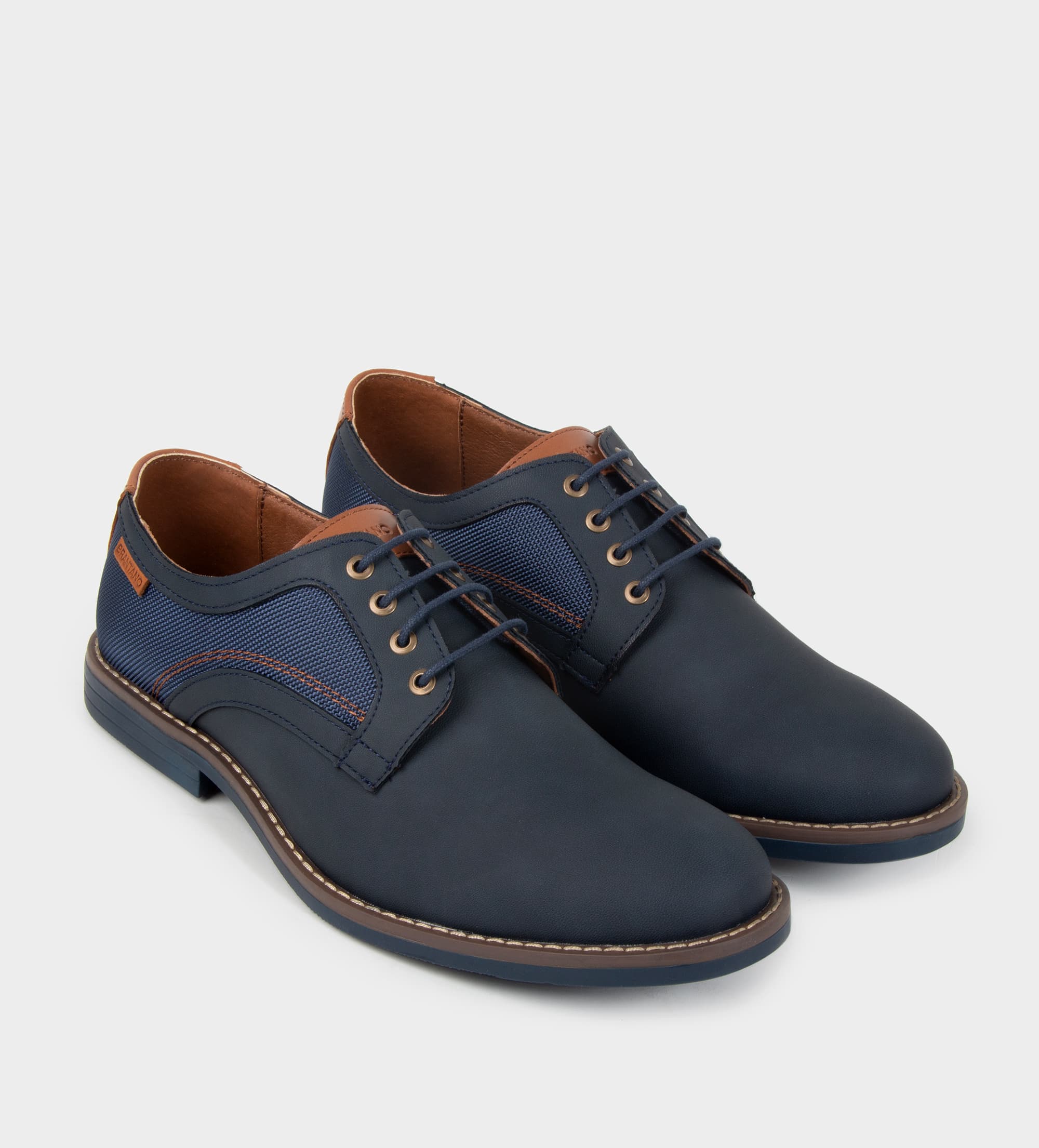 Zapato Derby Azul